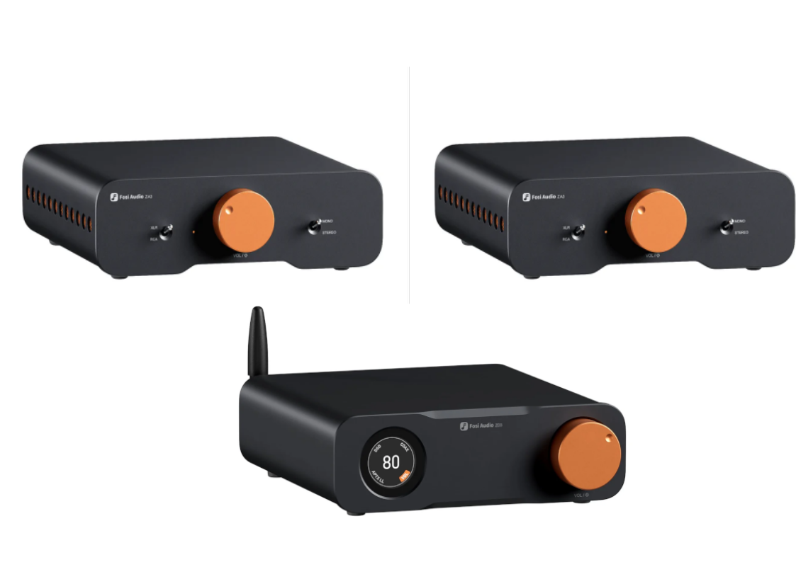 HI-Fi  Fidelity Configuration ZA3 Amplifier, QTY-2 + ZD3 Fully Balanced Desktop DAC, QTY-1